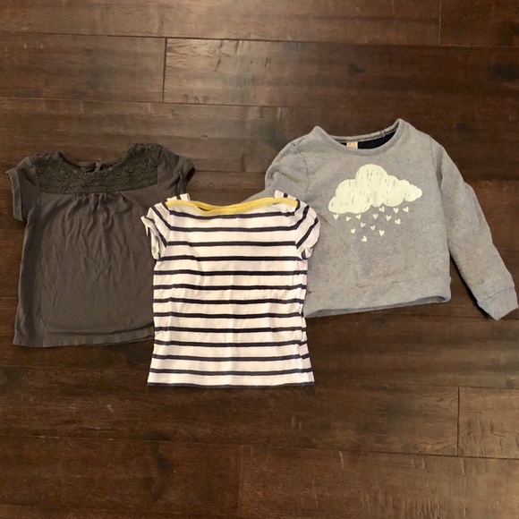 Other - Girls size 4 shirt bundle (3 items for $12)